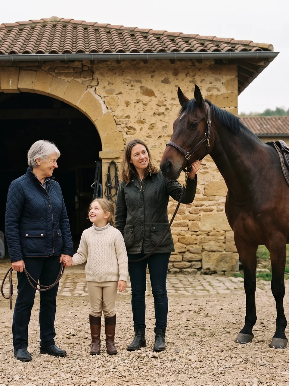 L'équipe, Écuries Les Sabots de Cherley, centre équestre à Allex